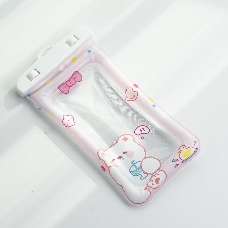 Waterproof Mobile Phone Bag – Transparent PVC Case for Swimming and Snorkeling - Image 1